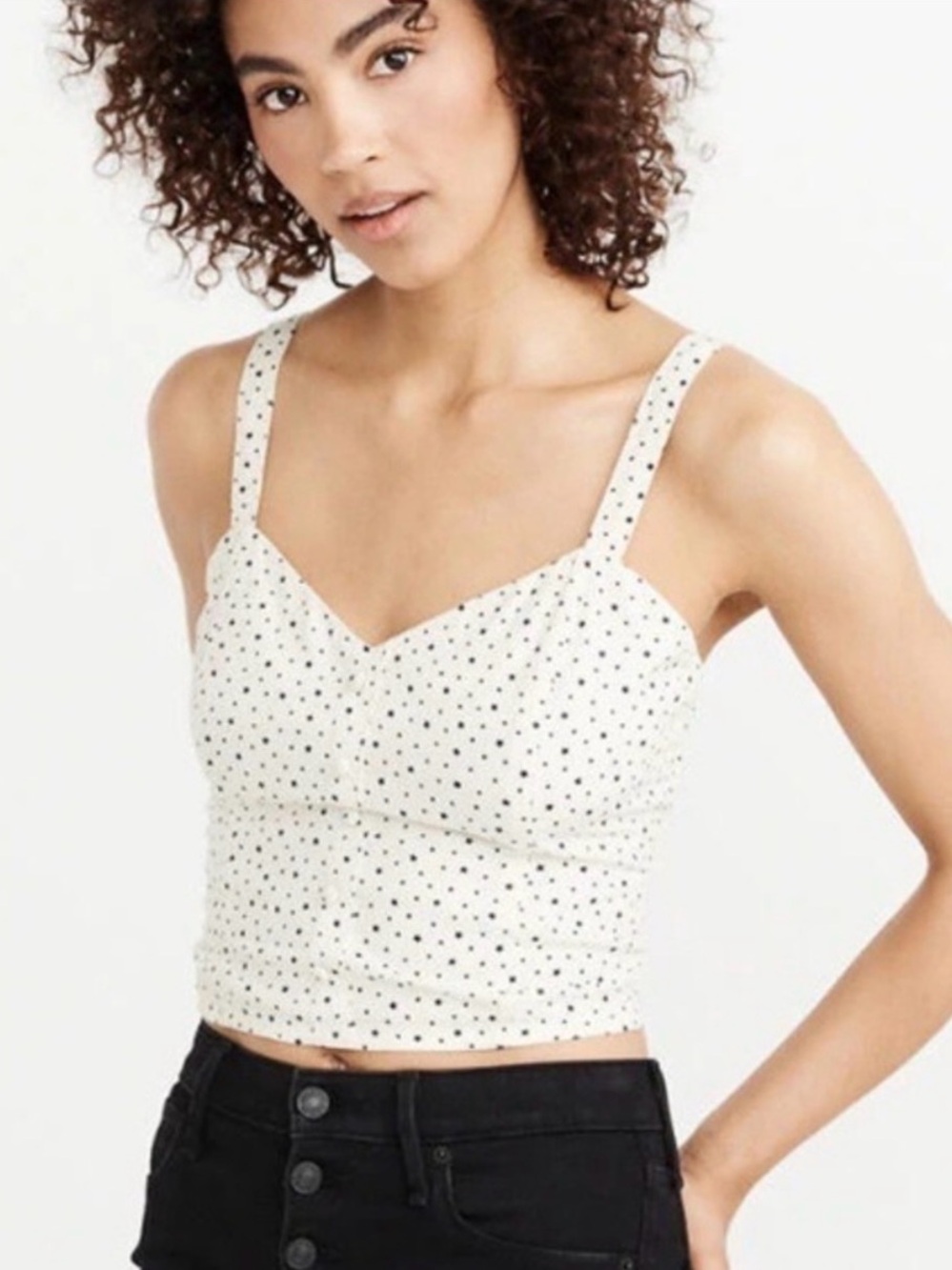 Abercrombie & Fitch- Babydoll Star Tank Top- Y2K- S